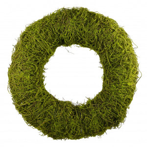 18" Green Moss Wreath