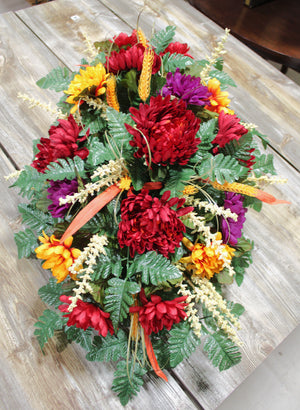 DIY Fall Cemetery Saddle