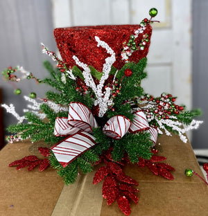 Christmas Top Hat Arrangement