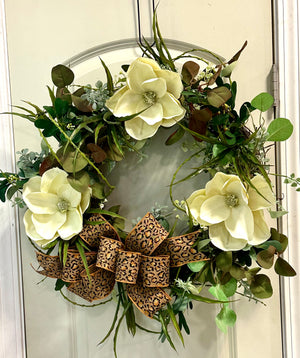 DIY Magnolia Everyday Grapevine Wreath