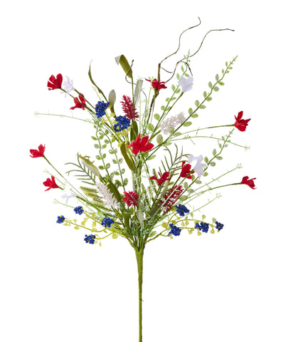 Patriotic Floral Picks &amp; Stems