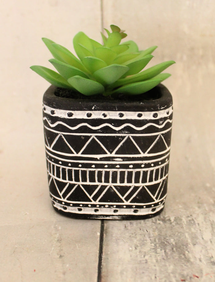 4.25" Lifelike Succulent