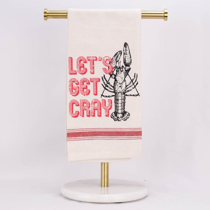 20" Let's Get Cray Hand Towel