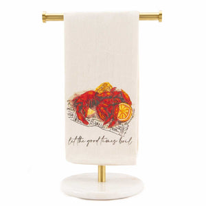 20" Let the Good Times Boil Towel