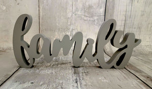 12" Classic Family Home Decor