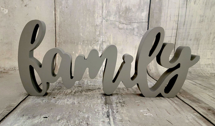 12" Classic Family Home Decor