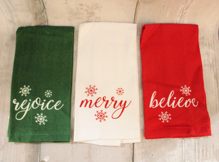 Christmas Hand Towel Set
