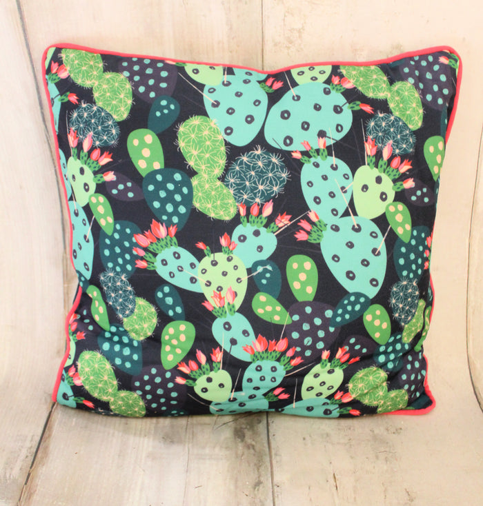 18" Cactus Outdoor Pillow