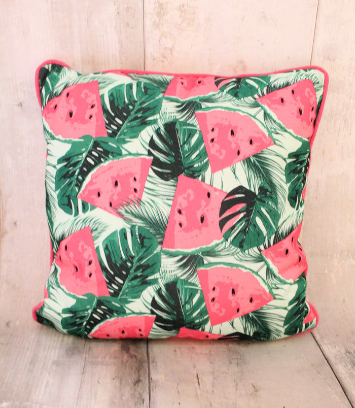 18" Watermelon Tropical Outdoor Pillow