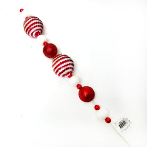 24" Christmas Sequin Ball Pick - 2 colors