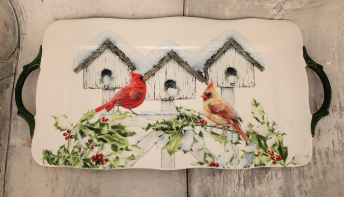 14.75" Cardinal Platter
