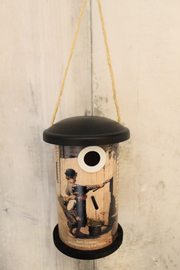 17" Norman Rockwell Birdhouse