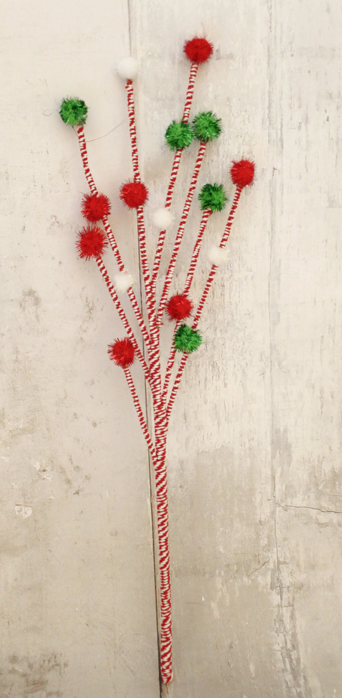 24" POM POM BALL SPRAY