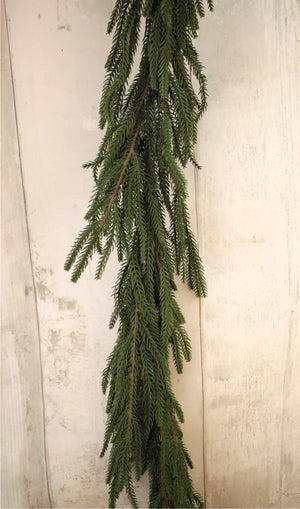 6' Soft-touch Norfolk Pine Garland