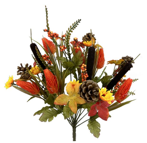 17" Fall Mixed Berry Bush