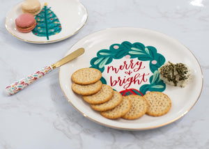 9" Merry & Bright Plate