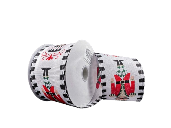 2.5" Nutcracker Christmas Ribbon