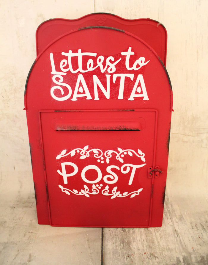 Letters to Santa Metal Mailbox
