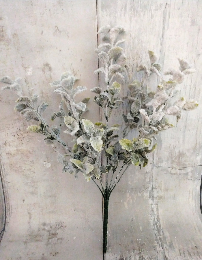 18" Snowy Mint Bush