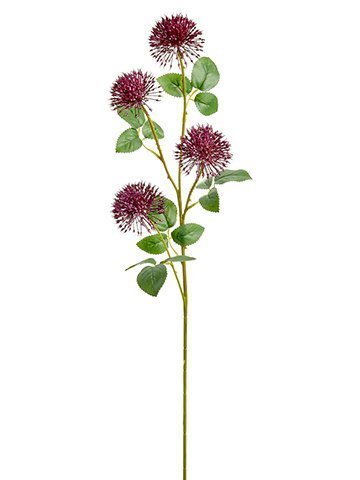29" Purple Allium Spray