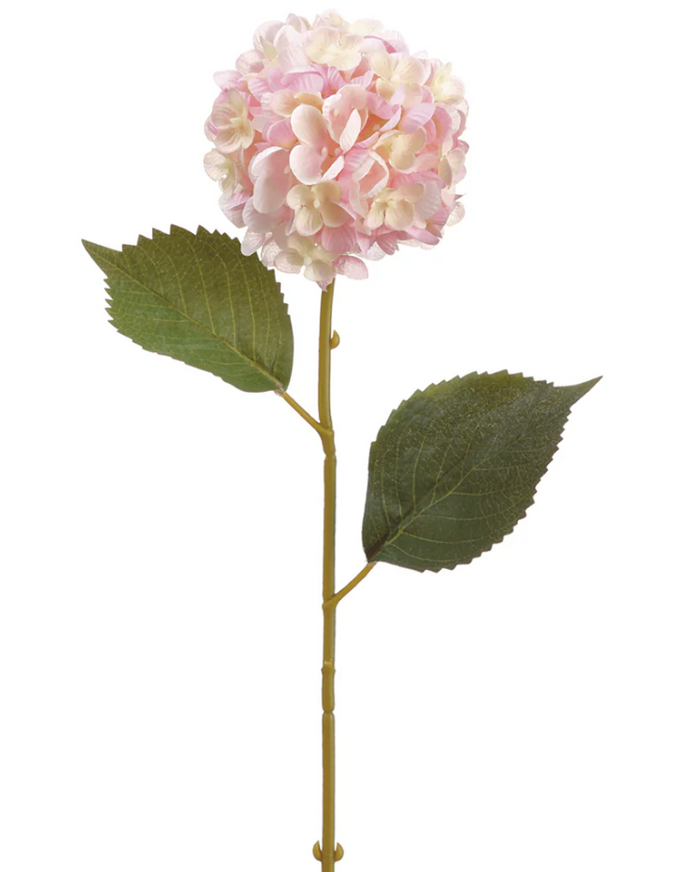 23" Small Hydrangea - Lilac & Cream