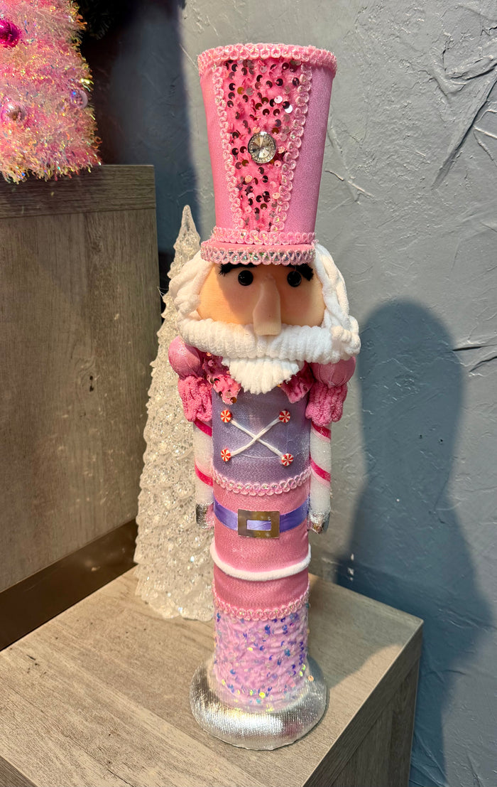 22" Pastel Pink Nutcracker