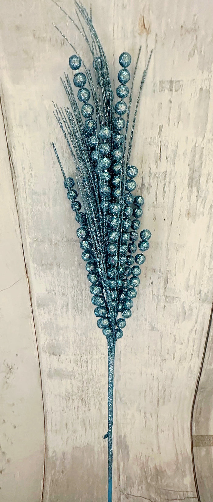 Glittered Berry Spray Icy Blue