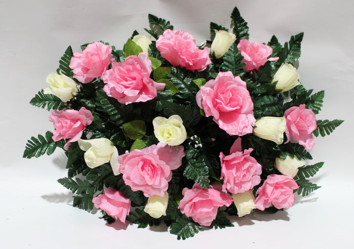Open Rose Memorial Saddle