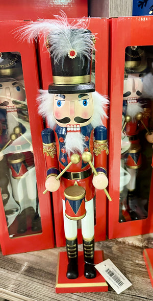 15.75" Traditional Wooden Nutcracker