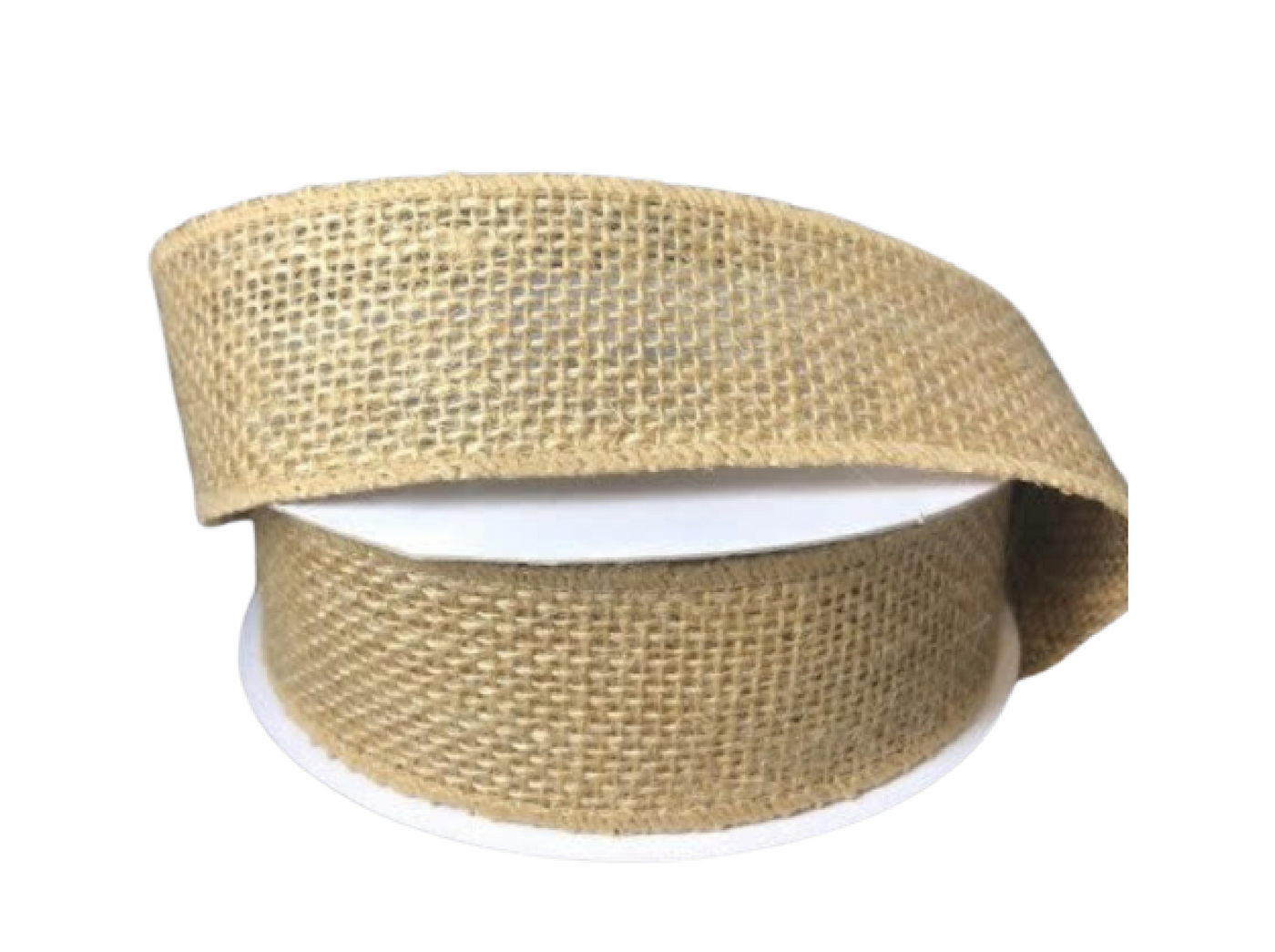 Natural burlap ribbon hotsell