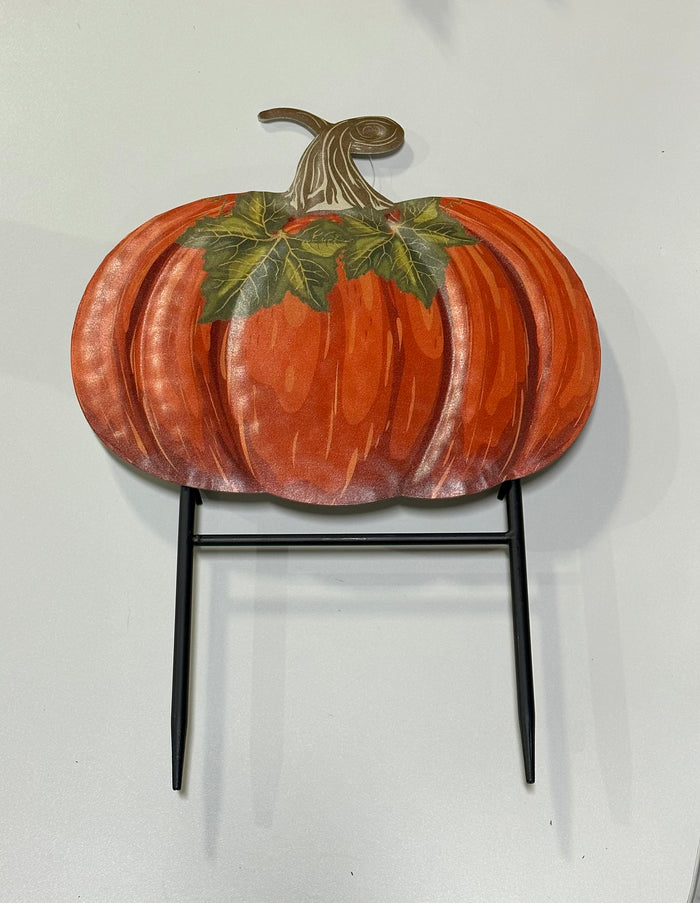 Decorative Metal Garden Pumpkin
