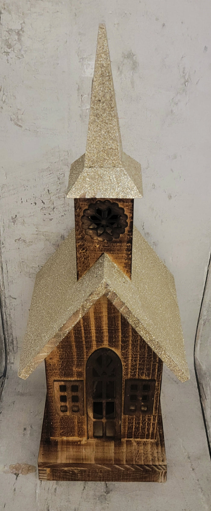 17.5" Wood Church