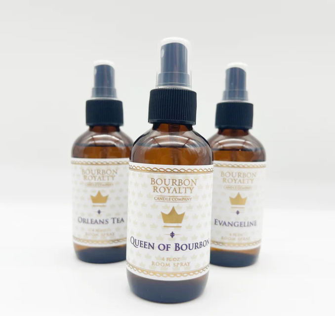 4oz Bourbon Royalty Queen Bourbon Room Spray