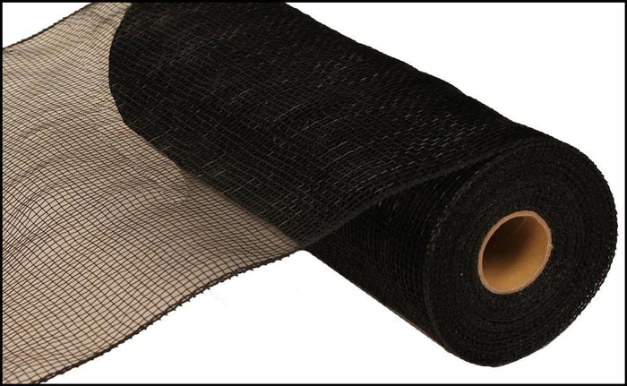 10" Black Value Deco Mesh