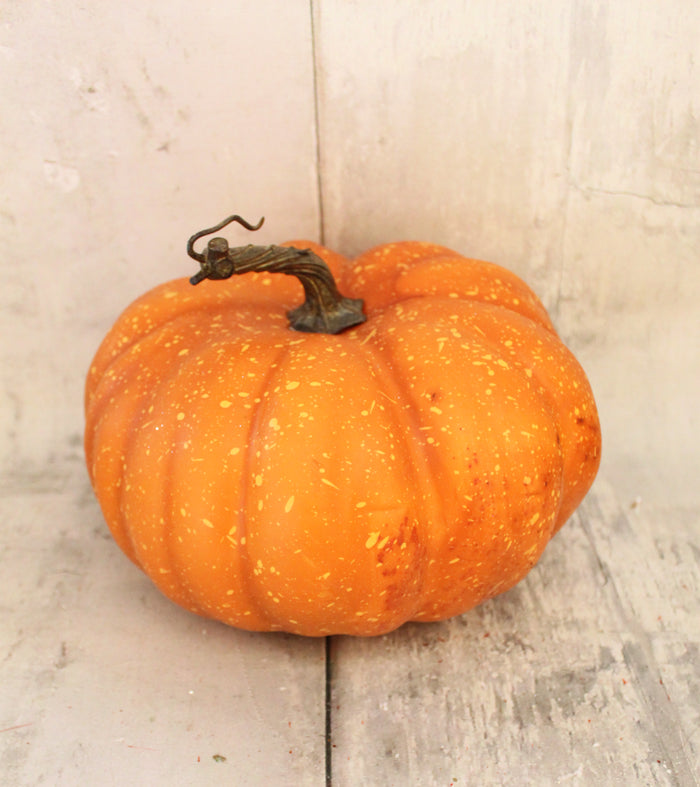 9" Decorative Pumpkin