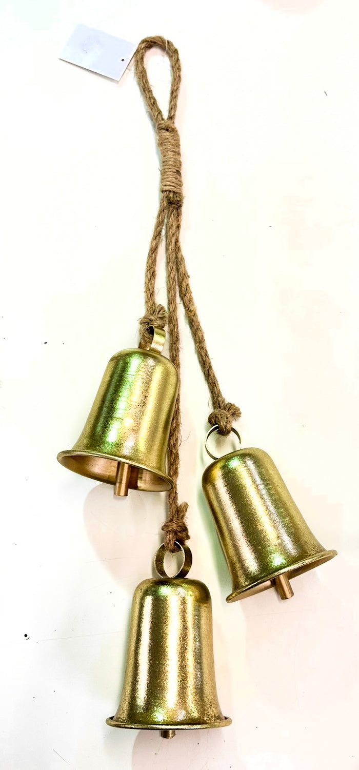 Gold Metal Hanging Bells