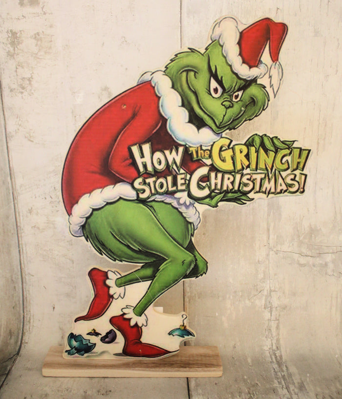 18.75" Standing Grinch Decor