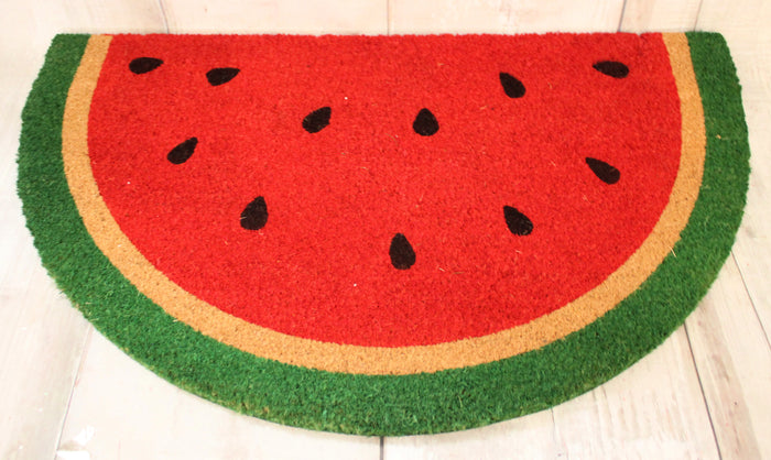 Watermelon Slice Coir Mat