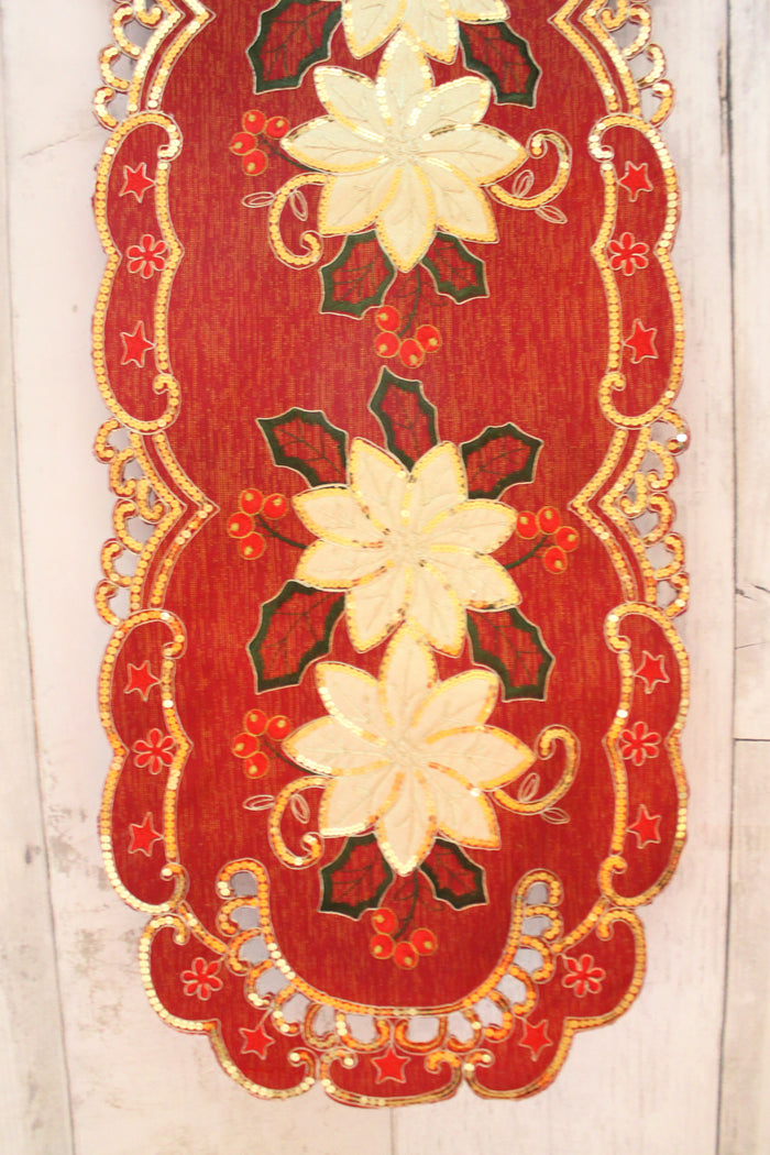 72" Alexandra Christmas Runner