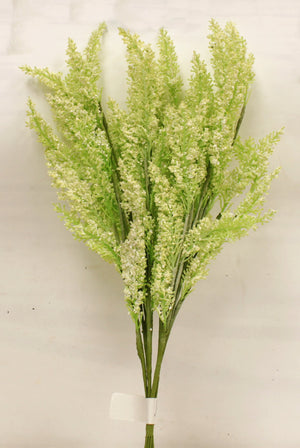 19" Cream Lavender Spring Bush-Spring Floral-Ellis Home & Garden