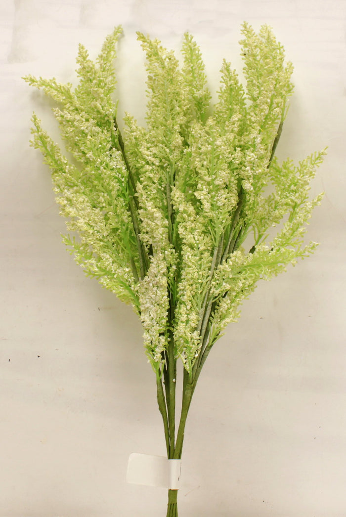 19" Cream Lavender Spring Bush