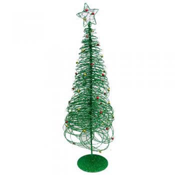 24" Green Wire Metal Christmas Tree