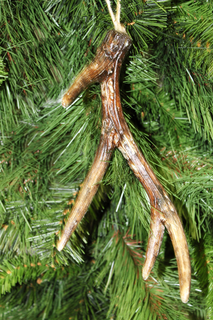 Antler Christmas Ornament