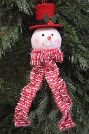 Snowman Head Ornament