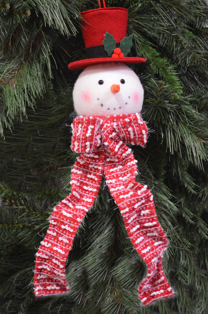 Snowman Head Ornament