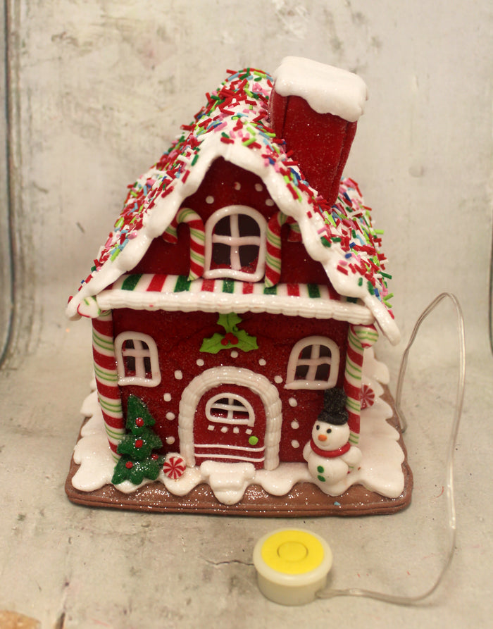7" Sprinkles Gingerbread House