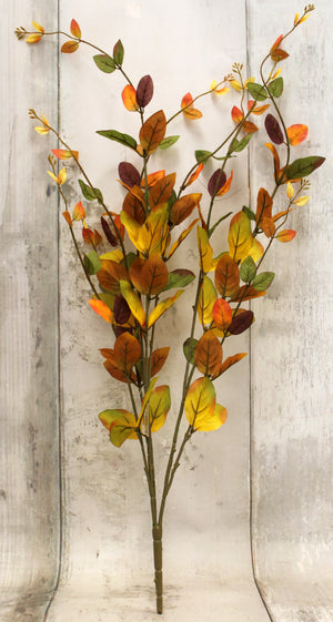Fall Leaves Floral Bush-Fall Harvest Floral Bushes-Ellis Home & Garden