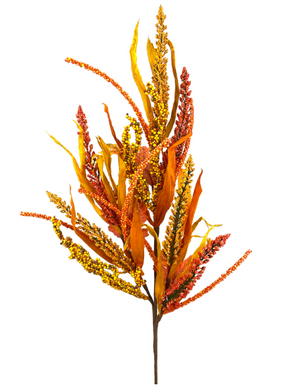 30" Fall Feather Reed Grass Spray