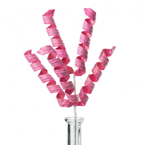 16" Pink Pastel Pearlescent Curly Pick