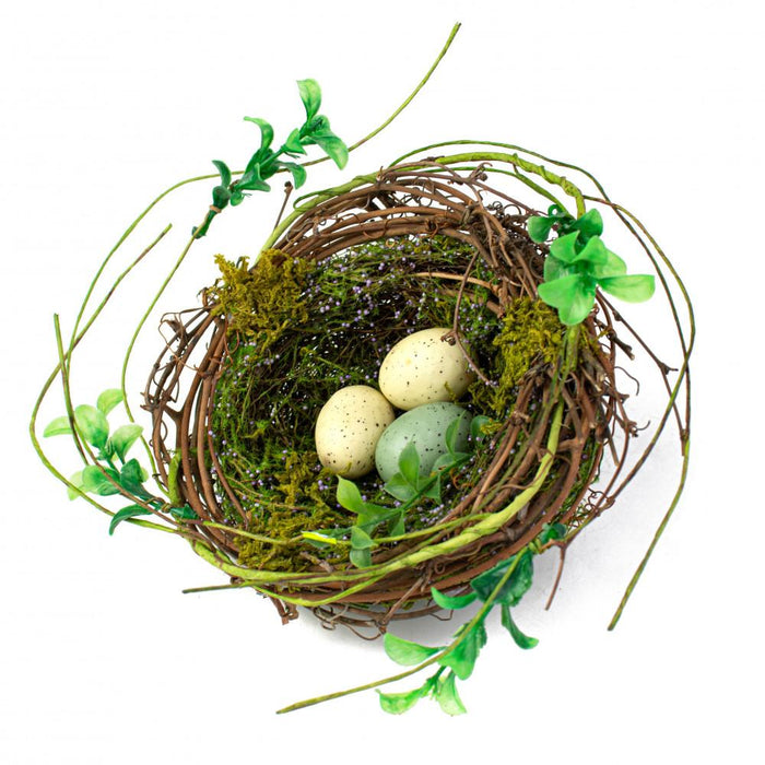 6.5" Birds Nest with Eggs